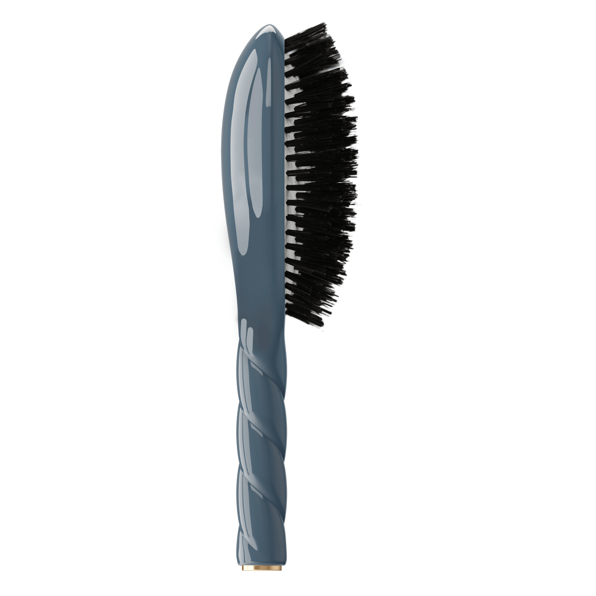 N.01 Shine & Care Hair Brush - Ink Blue - Living Beauty