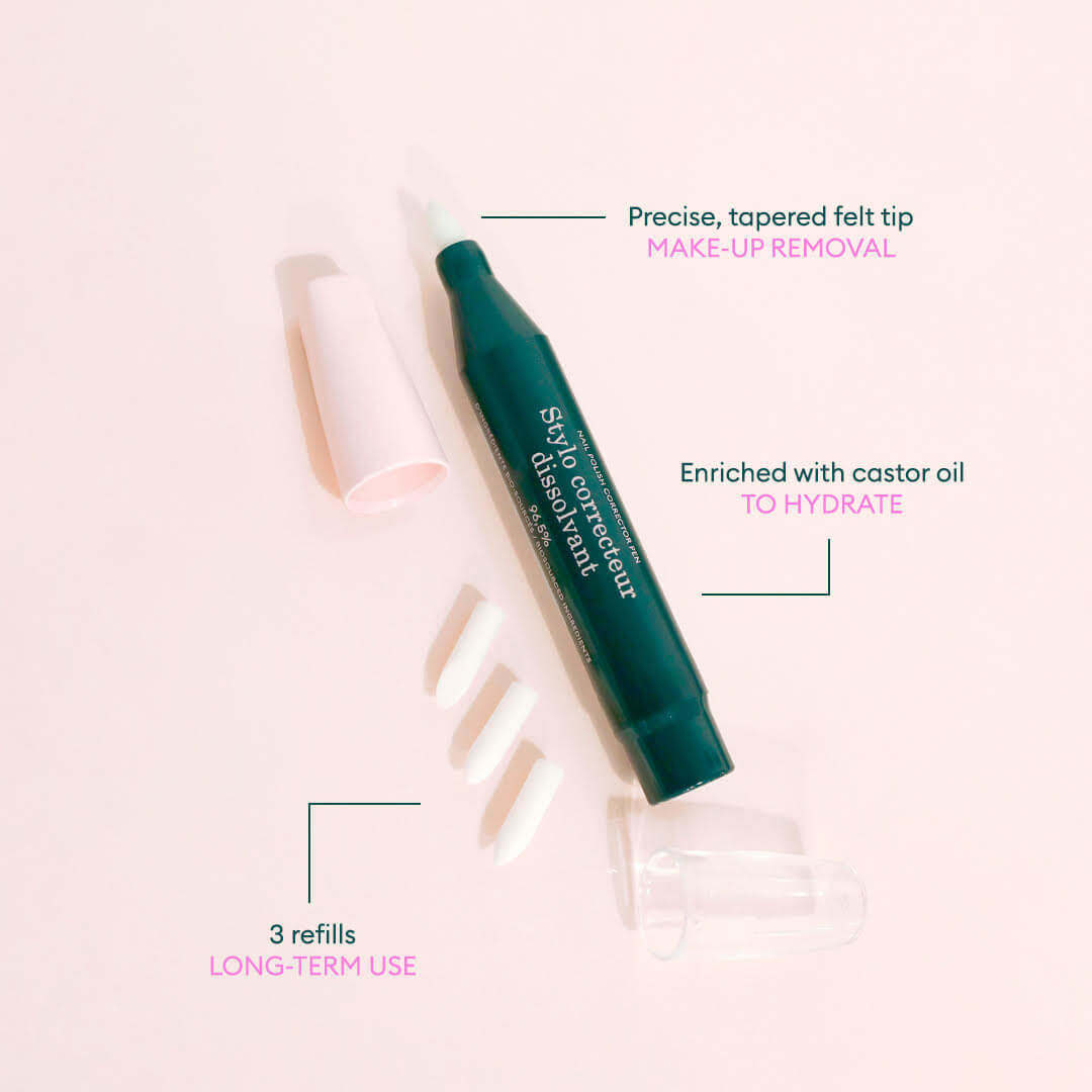 Green Flash - Nail Polish Corrector Pen - Living Beauty