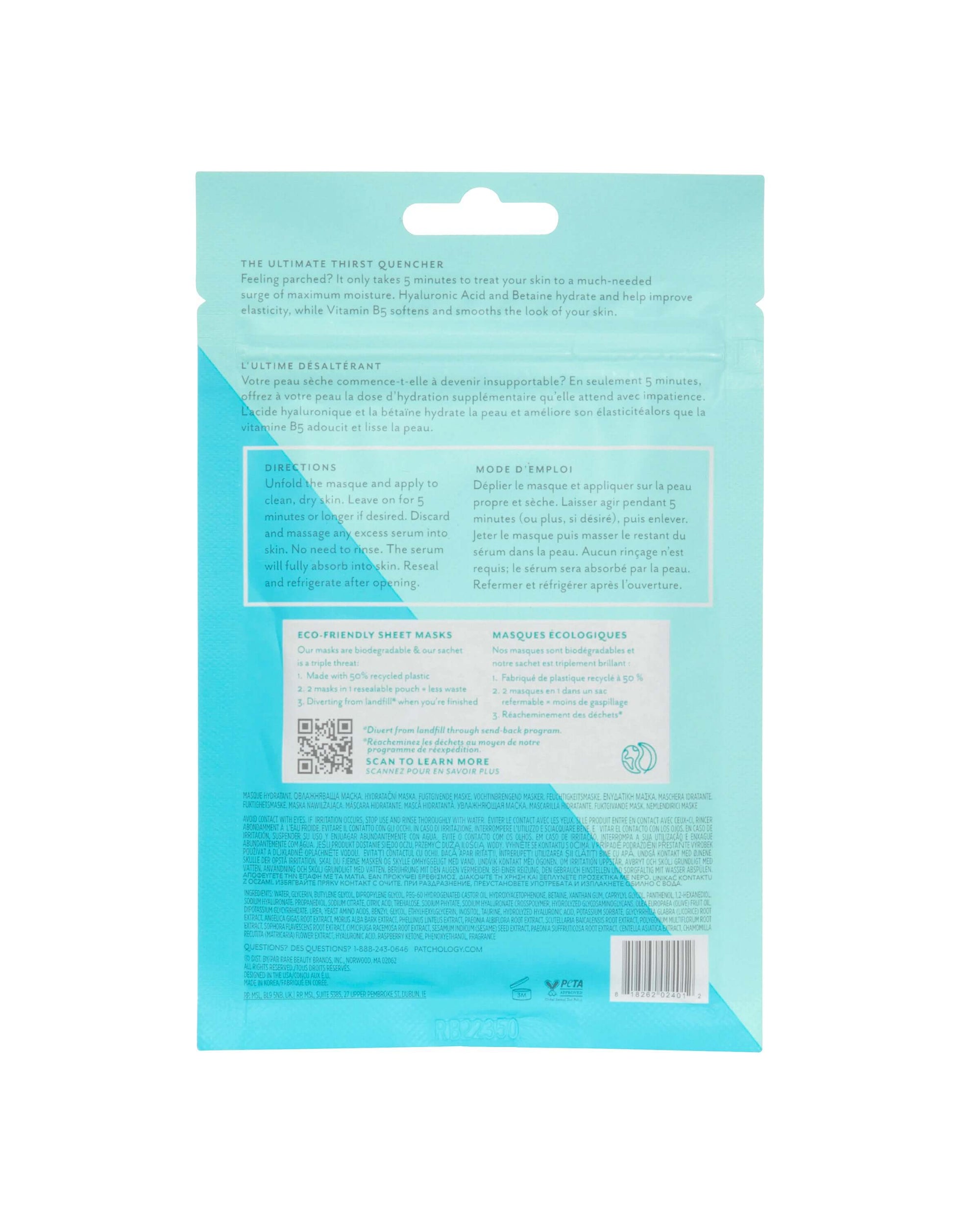 Hydrate Sheet Mask - Living Beauty