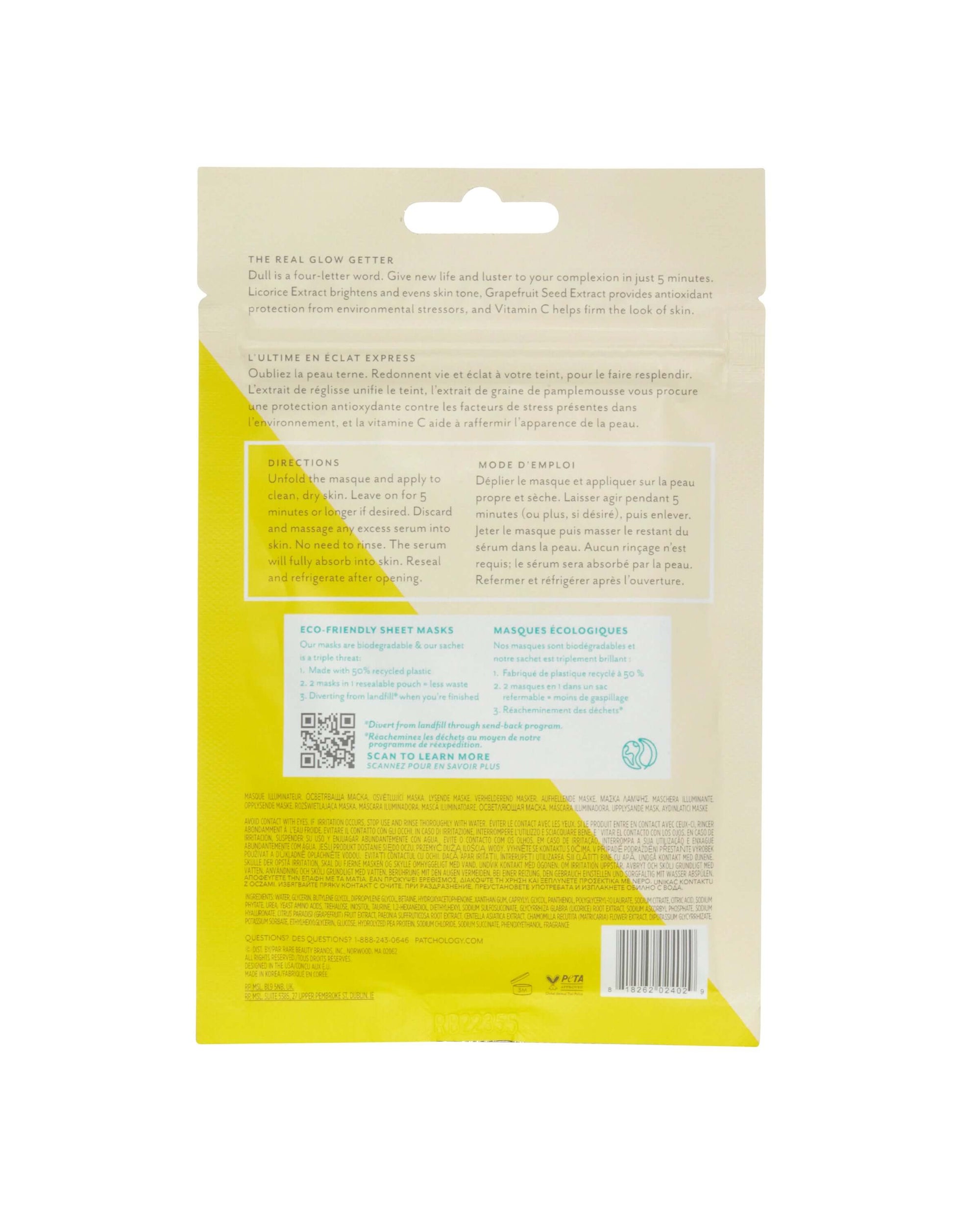 Illuminate Sheet Mask - Living Beauty