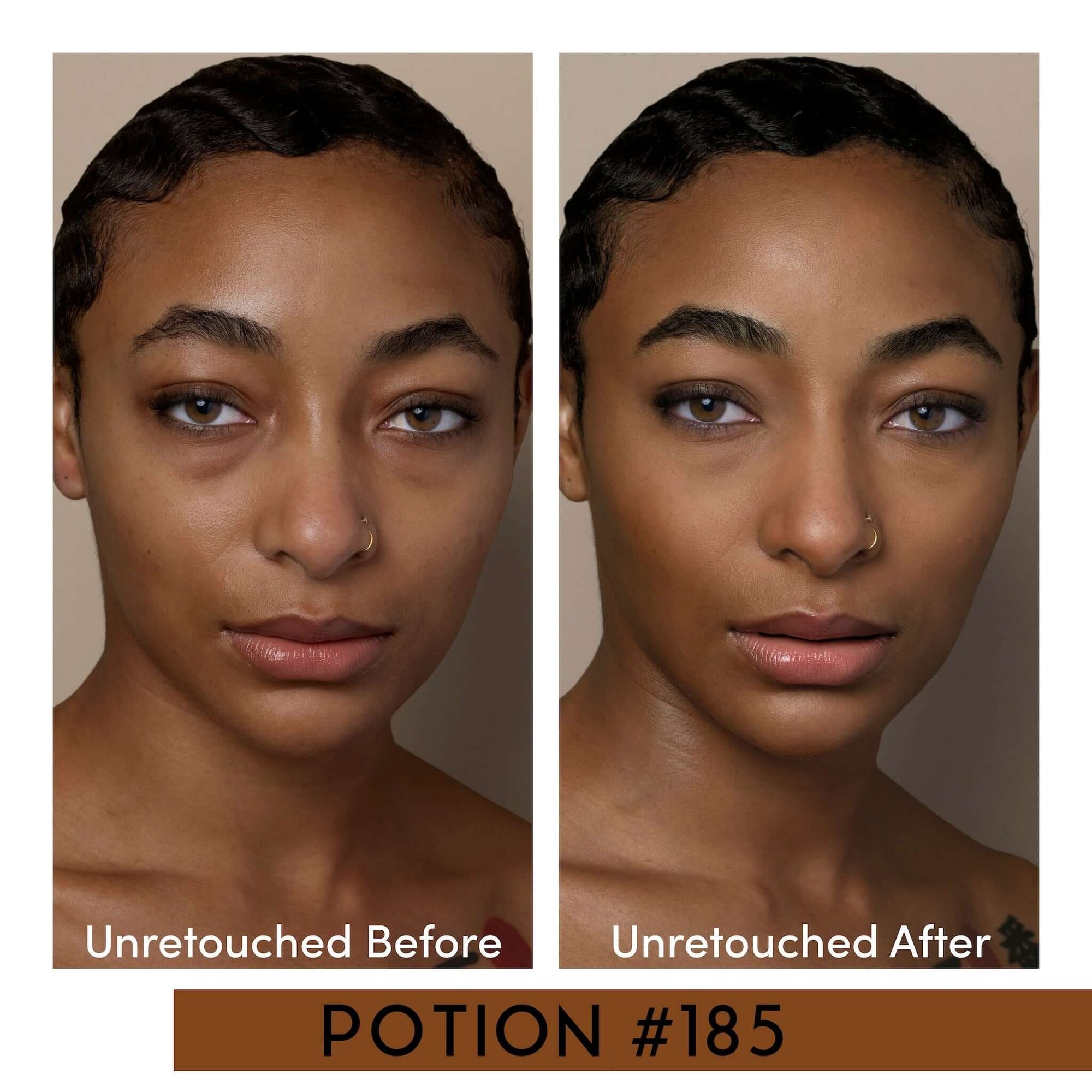 Potion #185 - Medium deep shade for warm olive undertones