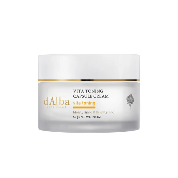D‘Alba Vita Toning Capsule Cream & マスク d'Alba - Vita Toning Capsule Cream