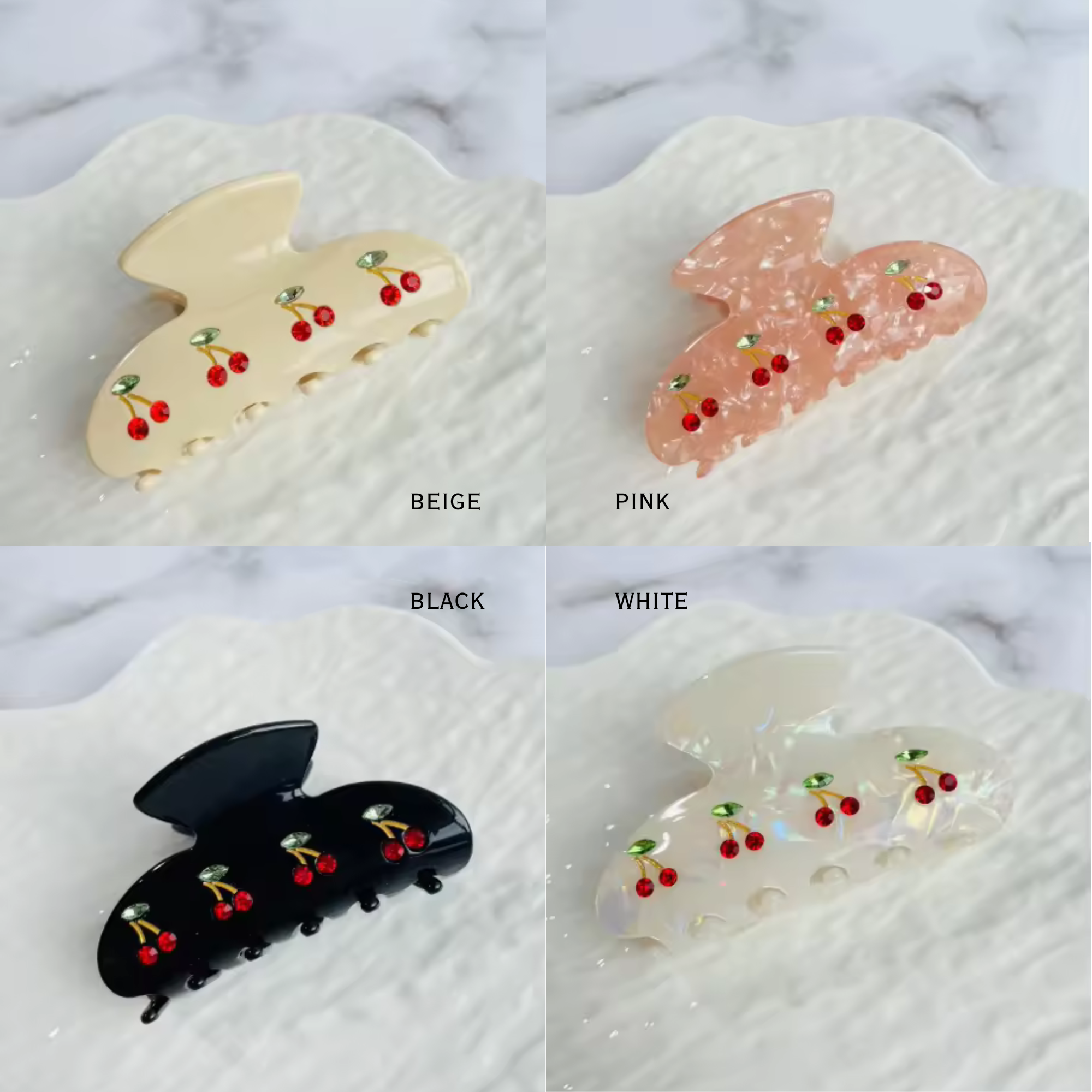 Living Beauty - Cherry Hair Clip