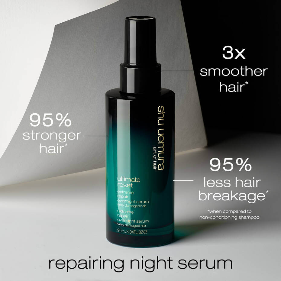 Ultimate Reset Overnight Hair Serum - Living Beauty