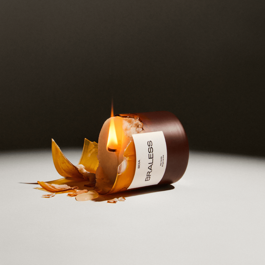 Braless Candle - Living Beauty