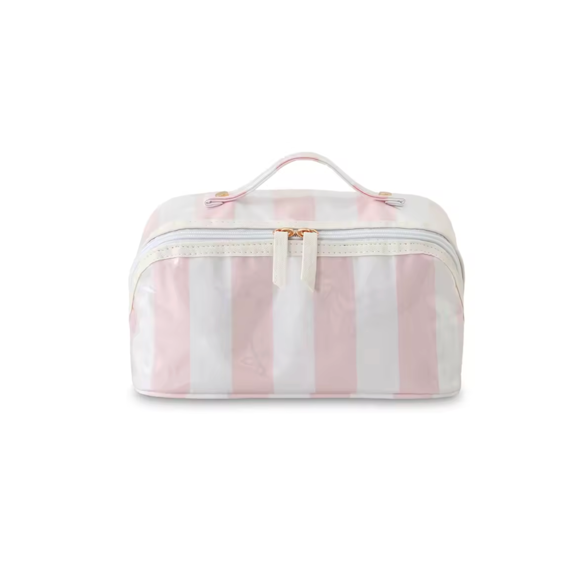 Living Beauty - Striped Vanity Bag