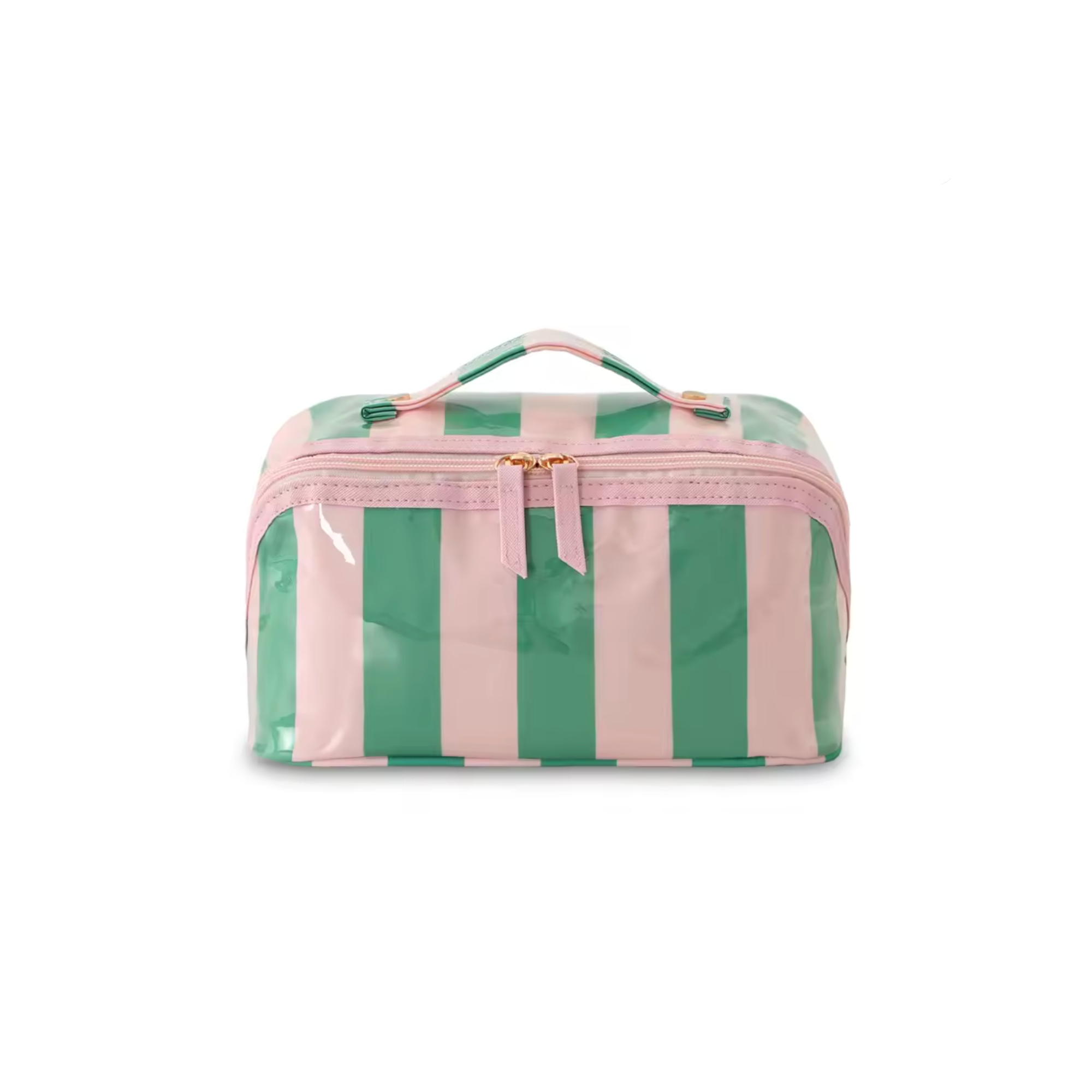 Living Beauty - Striped Vanity Bag